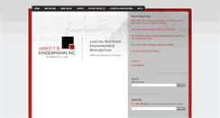 Desktop Screenshot of aklandlaw.com